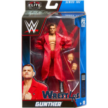 Mattel WWE Gunther Elite Collectie Actiefiguren, Deluxe Articulatie & Realistische Details, 15 cm
