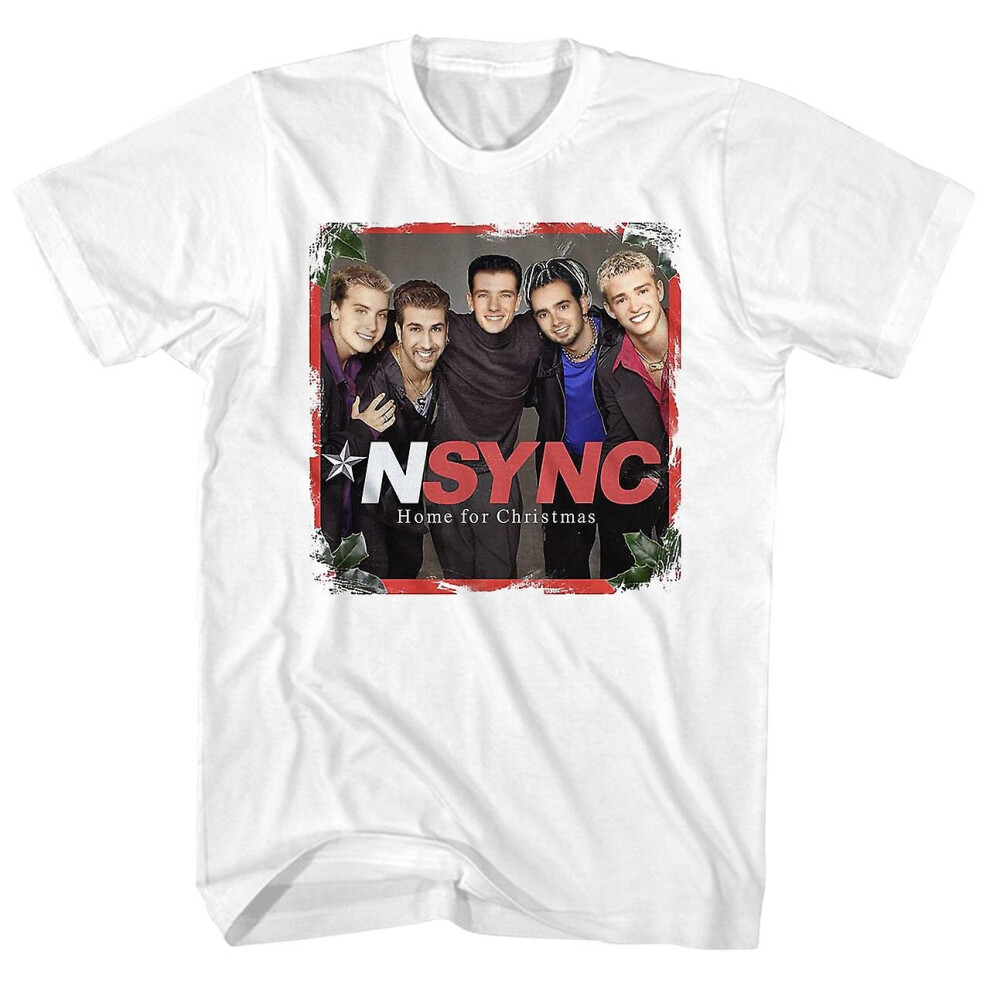 (S) Nsync T Shirt Home For Christmas Album Art