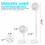 Cordless Folding Fan Cooling Wireless Portable Rechargeable Fan 3
