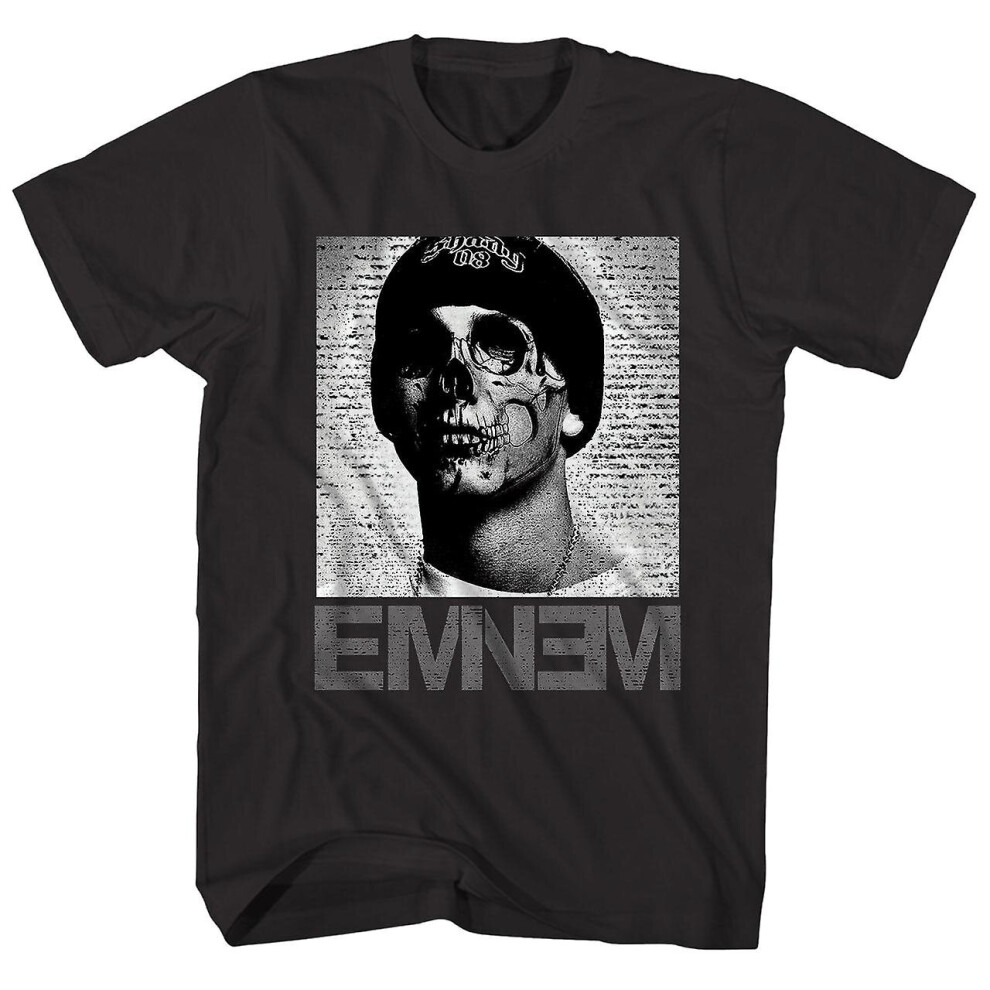 (M) Eminem T Shirt  Shady Skull Eminem Shirt