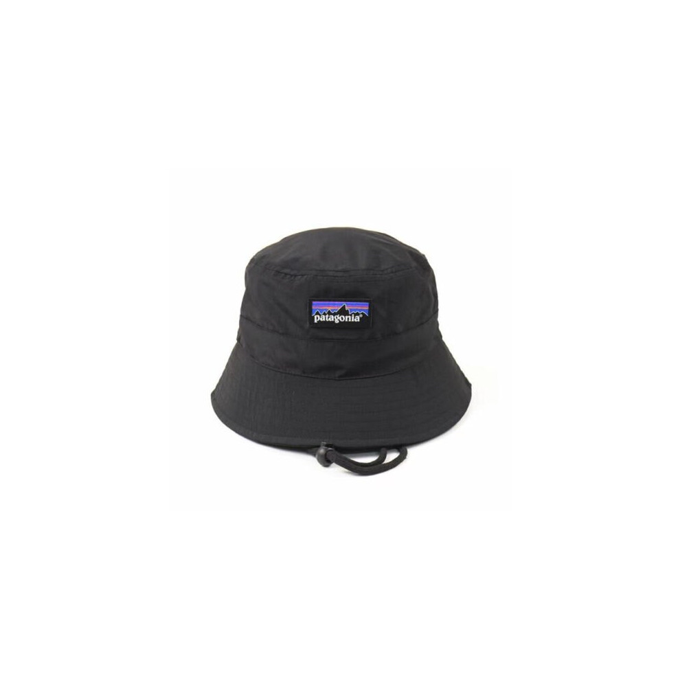 (Black) Unisex Patagonia Bucket Hat Summer Outdoor Beach Men Women Fisherman Cap