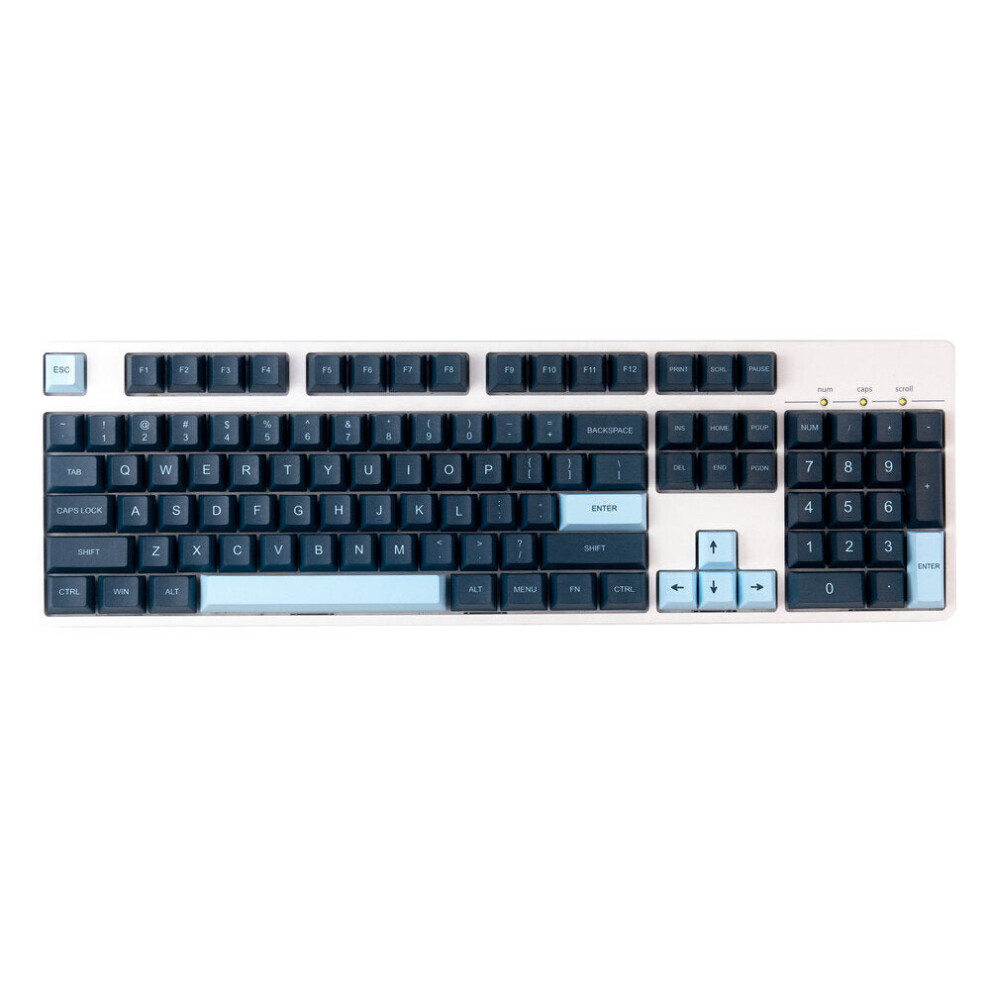 128 Keys Planet PBT Keycap Set Cherry Profile Sublimation Custom Keycaps for Mechanical Keyboards