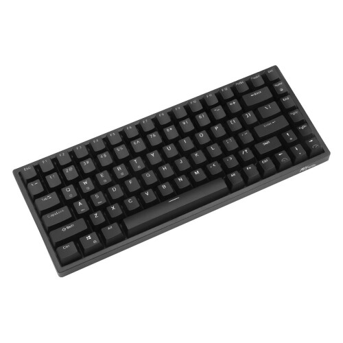 (Black, Brown Switch) 84 Keys Triple Mode Mechanical Gaming Keyboard Connection Wireless bluetooth 5.0 2.4Ghz 1