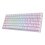 (White, Blue Switch) 84 Keys Triple Mode Mechanical Gaming Keyboard Connection Wireless bluetooth 5.0 2.4Ghz 9