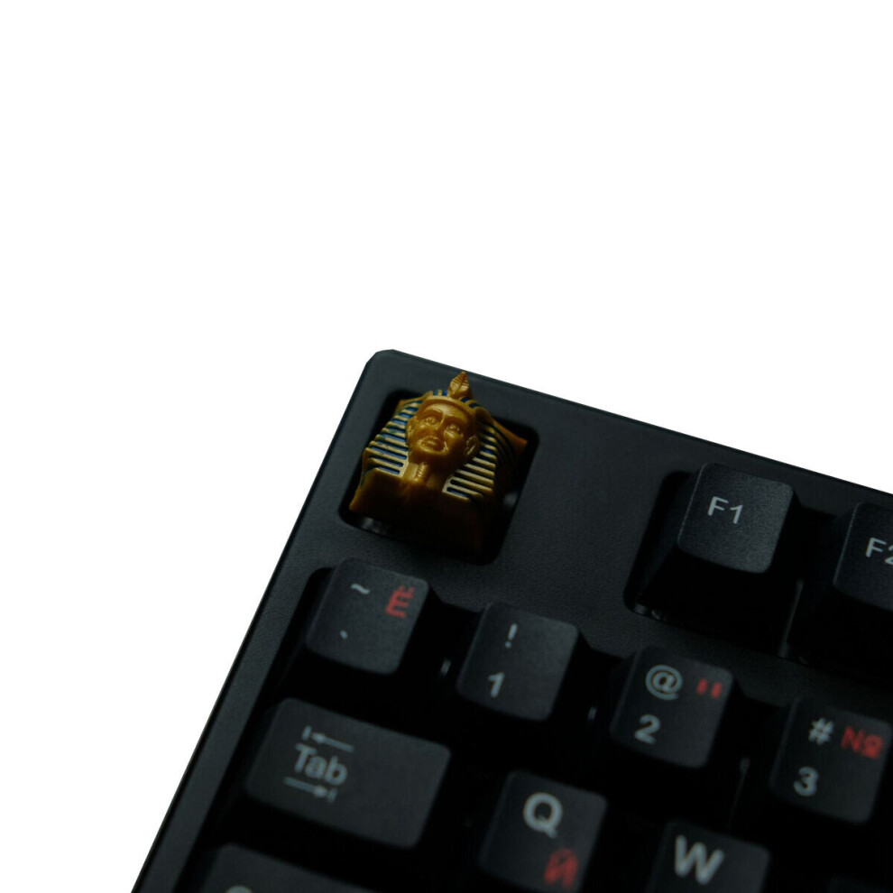 (Pharaoh) 1 Key Pharaoh/Wukong/Mask Keycap Handmade Resin Keycap Personalized Keycaps for Mechanical Keyboards