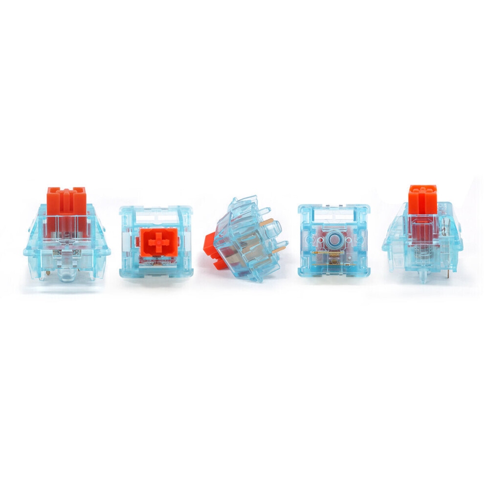 ( Switch) 35Pcs Mechanical Switches Prelubricated 5 Pin Silent Linear Switch For Mechanical Gaming Keyboard Red 6112212786222