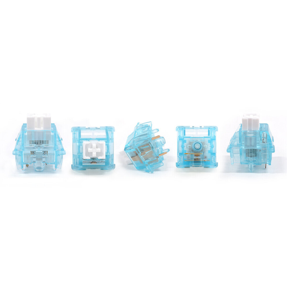 ( Switch) 35Pcs Mechanical Switches Prelubricated 5 Pin Silent Linear Switch For Mechanical Gaming Keyboard White 6112212786215