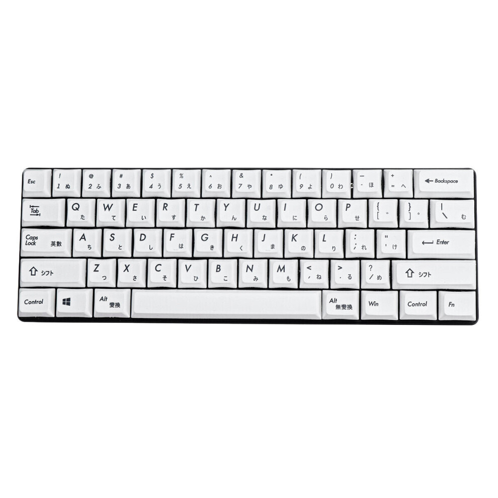 119 Keys & Keycap Set Xda Profile Pbt Sublimation Japanese Keycaps For Mechanical Keyboard Black/White 6112212797617