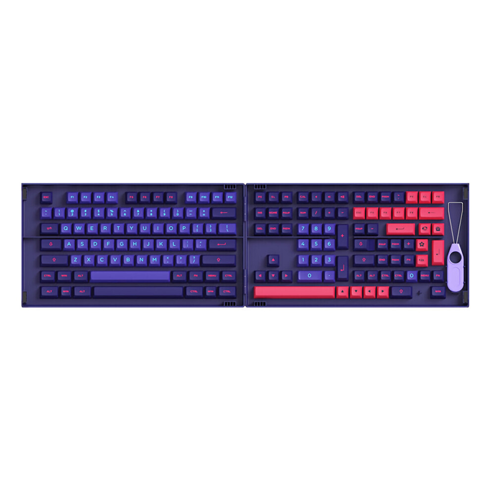 (Neon) 158 Keys Ballcap Keycap Set Asa Profile Pbt Two Color Molding Keycaps For Mechanical Keyboards 6112212794630