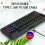(Black) 2.4G Wireless Keyboard 87 Keys Multimedia Function RGB Backlit Rechargeable Keyboard for Computer Laptop Home Office 4
