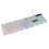 (Black) 104 Keys Circular KeyCap Backlit Gaming Keyboard and Mouse Combo 2