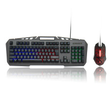 (Keyboard + Mouse) 104 keys USB Wired RGB Backlit Waterproof Hovering Keycap Mechanical Feeling Gaming Keyboard or Keyboard and Mouse Set
