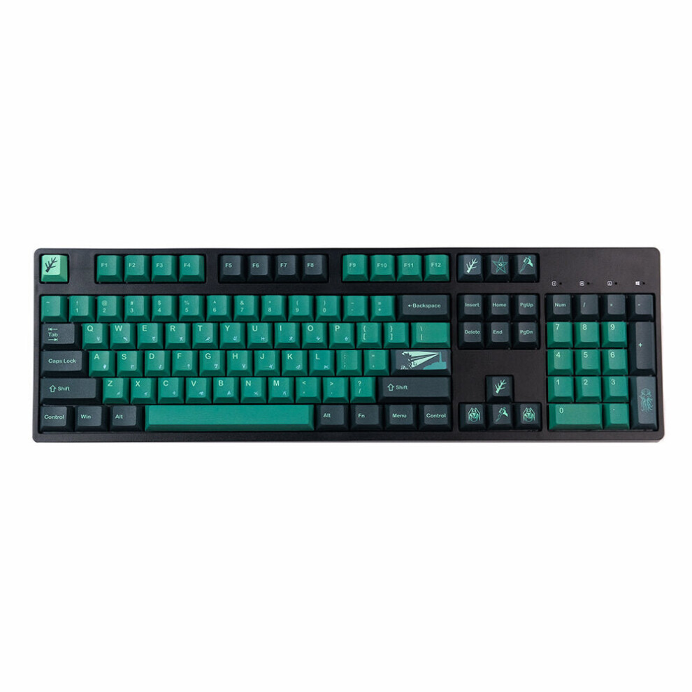 140 Keys Terror Keycap Set Cherry Profile Sublimation Pbt Custom Keycaps For Mechanical Keyboards 6112212796702