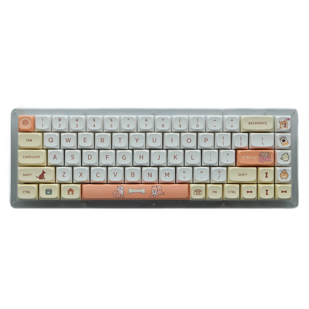 (English) 139 Keys Keycap Set English/Japanese Qx Profile Pbt Sublimation Custom Keycaps For Mechanical Keyboards 6112212789087