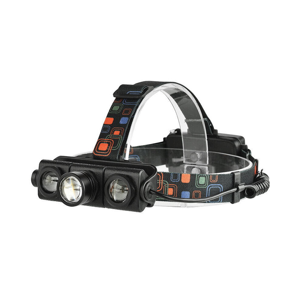 1100LM T6+2 XPE Led Bicycle Headlamp Telescopic Zoom Running Camping Adjustable