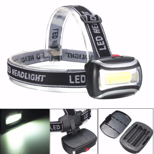 600LM Rechargeable COB Headlamp Camping Cycling Flashlight Night Warning Light 1