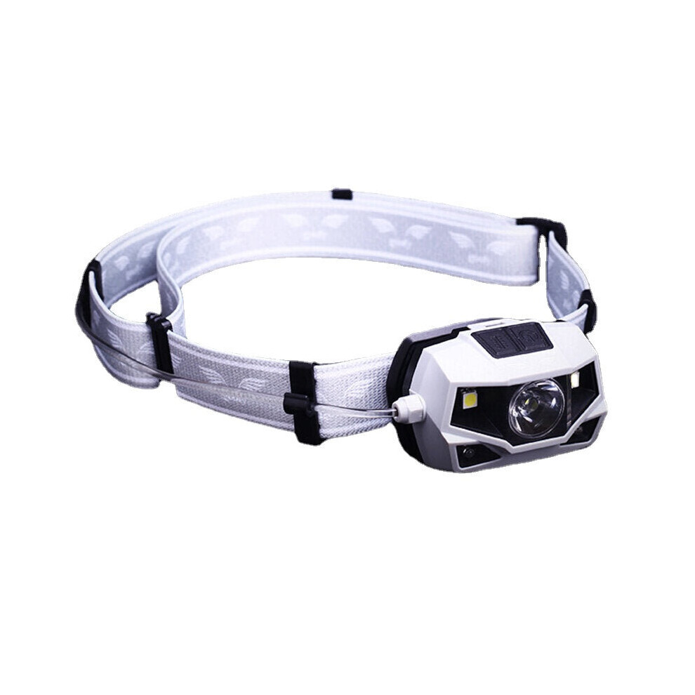 (white) 180 Lumens Outdoor Cycling  LED Headlamp 360 Degree Light Beam IPX4 Warning Light