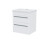 NES Home Nanuya 500mm Wall Hung 2 Drawer Vanity Basin Unit White 6