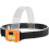 (Black) 450LM COB LED Ultralight Headlamp 3 Switch Modes Adjustable Camping Running 3*AAAA Battery 11