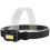 (Black) 450LM COB LED Ultralight Headlamp 3 Switch Modes Adjustable Camping Running 3*AAAA Battery 1