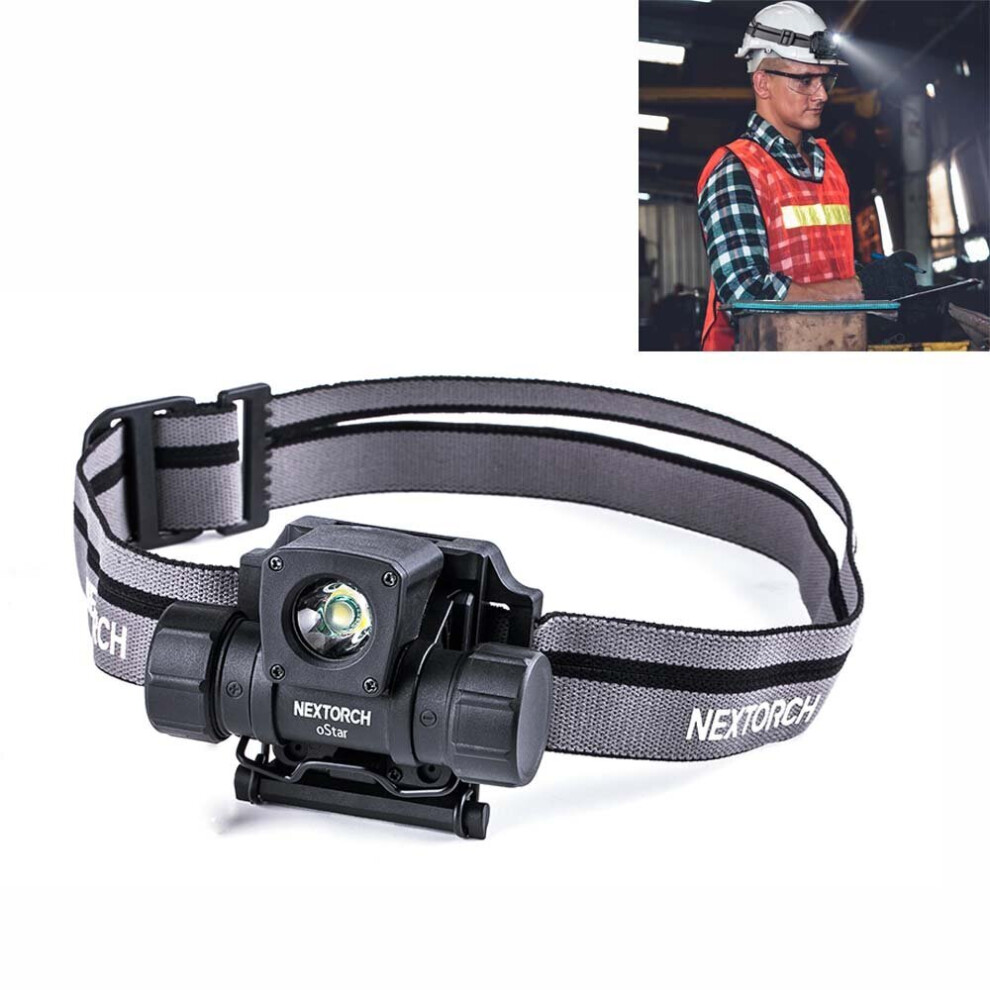 500 Lumen LED Headlamp 4 Modes Outdoor Camping hunt Search Trail running Headlight Led Lamp Type-C Rechargeable