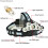 (Red) 6-Modes 7xT6+2xQ5 LED Head Lamp USB Rechargeable Camping Head Torch With SOS Whistle Function 13