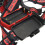 (Red) 6-Modes 7xT6+2xQ5 LED Head Lamp USB Rechargeable Camping Head Torch With SOS Whistle Function 9