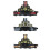(Red) 6-Modes 7xT6+2xQ5 LED Head Lamp USB Rechargeable Camping Head Torch With SOS Whistle Function 3