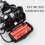 (Red) 6-Modes 7xT6+2xQ5 LED Head Lamp USB Rechargeable Camping Head Torch With SOS Whistle Function 20