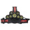 (Red) 6-Modes 7xT6+2xQ5 LED Head Lamp USB Rechargeable Camping Head Torch With SOS Whistle Function 4