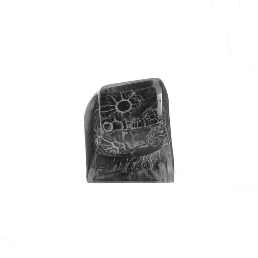 (Grey) 1 PCS Handmade Resin Keycap Personalized Moonscape Keycap for Mechanical Keyboard