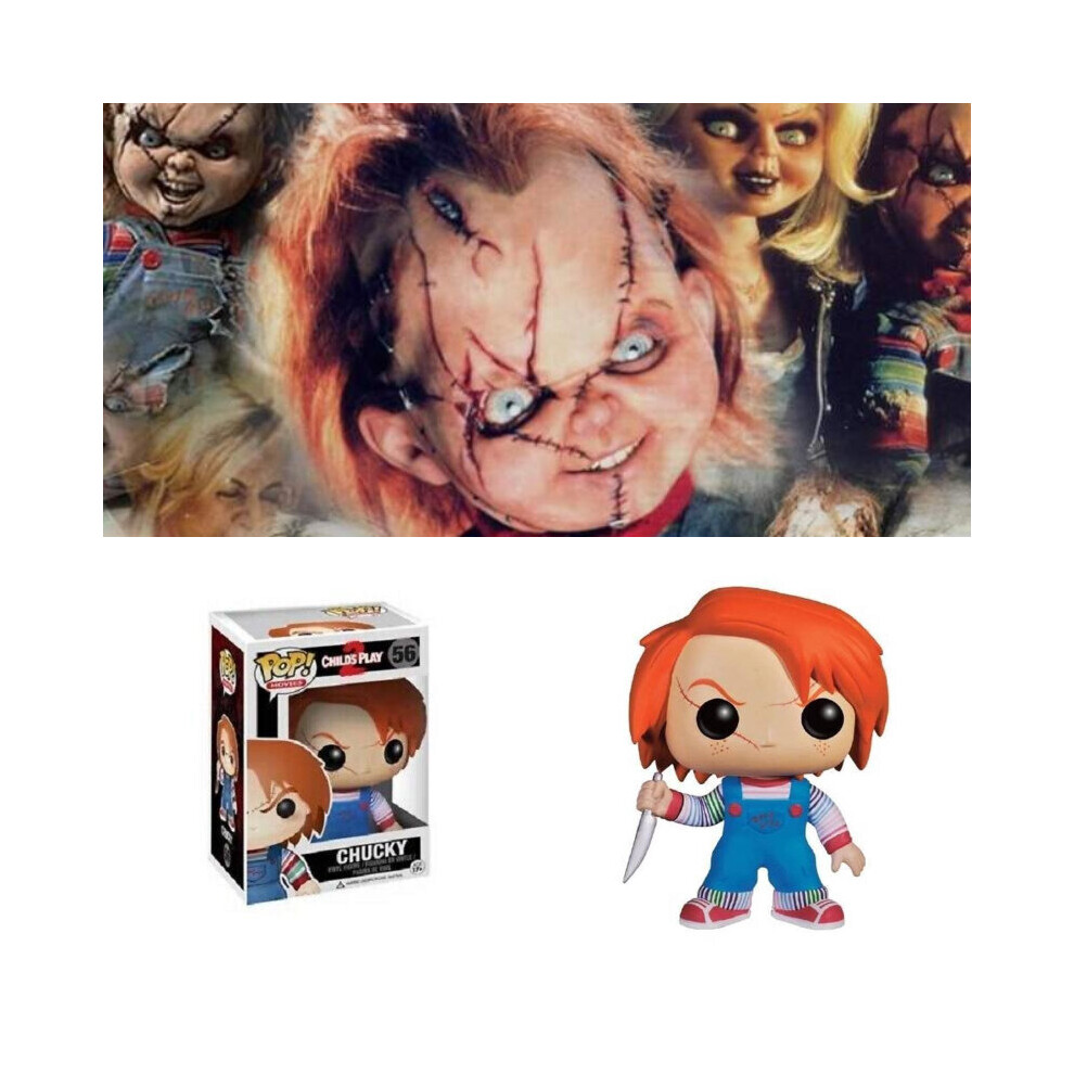 39in Childs Play Chucky Figure Movie Peripheral Pvc Model Toy  Gift