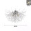 Living And Home (Chrome) Sputnik Flush Mount Ceiling Light 4