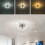 Living And Home (Chrome) Sputnik Flush Mount Ceiling Light 5