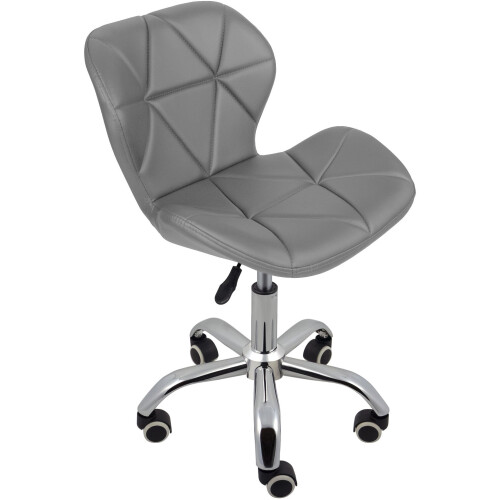 Charles Jacobs (Grey) Charles Jacobs Cushioned Swivel Office Chair 2