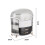 Living And Home (White) Large Makeup Storage Box Organizer with Drawers 5