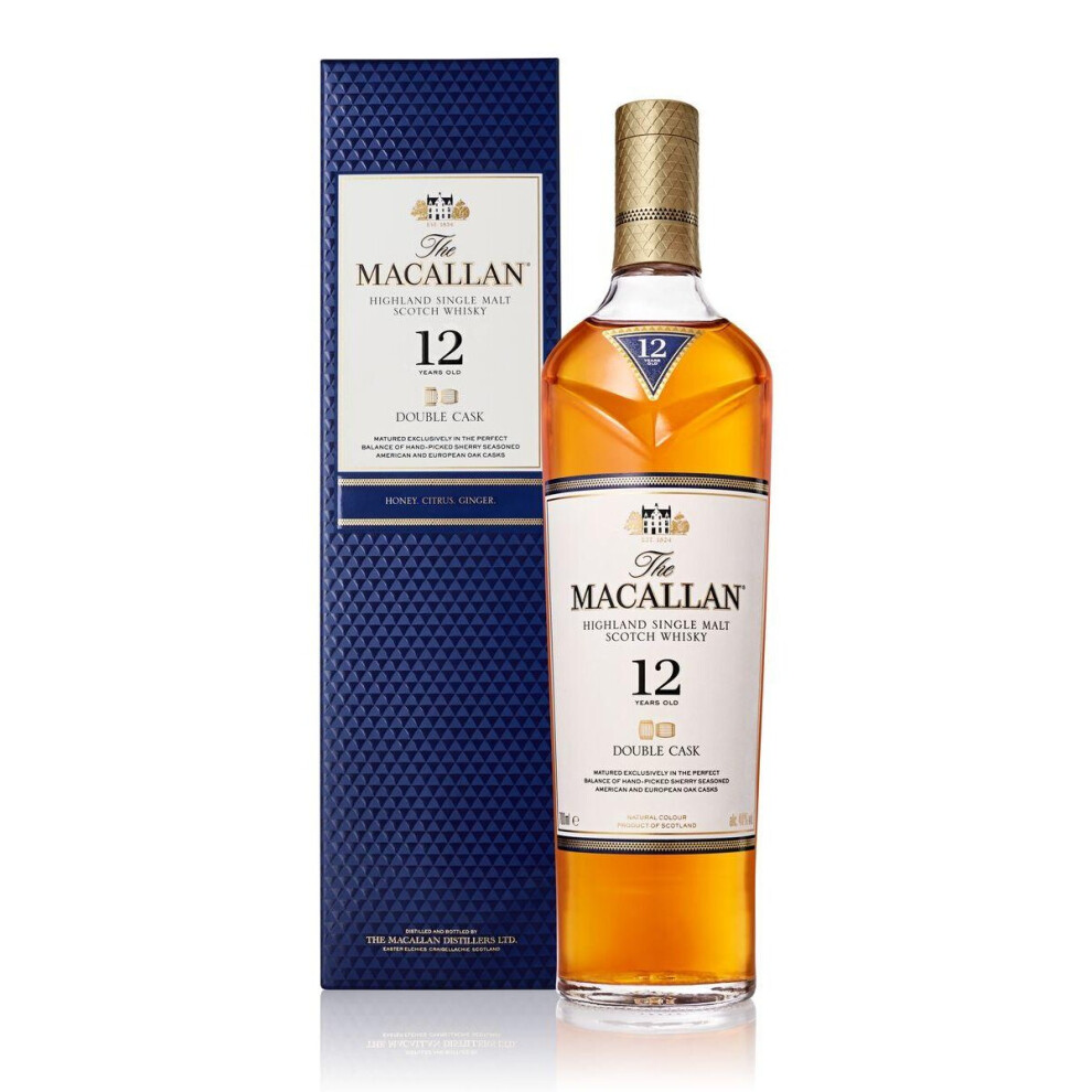 Macallan 12 Years Old Double Cask Single Malt Whisky 70cl