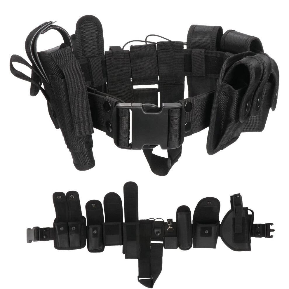 Modular Equipment System Tactical Waist Belt with Pouches Tactical Duty Belt