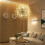 Living And Home (Chrome) Sputnik Hanging Pendant Light 1