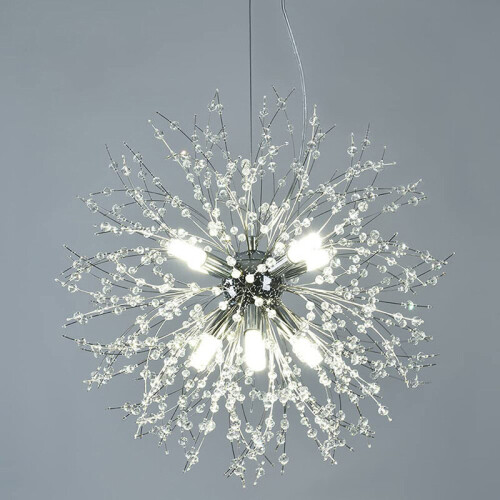 Living And Home (Chrome) Sputnik Hanging Pendant Light 1