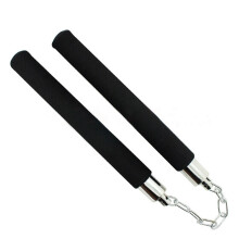 ( Black) Kids Martial Arts Training Practice Foam Dragon Fitness Nunchucks Exercise Sport