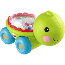 Fisher-Price Poppity Pop Sköldpadda Gå-och-Poppa Lekfordon för Barn 6+ Månader