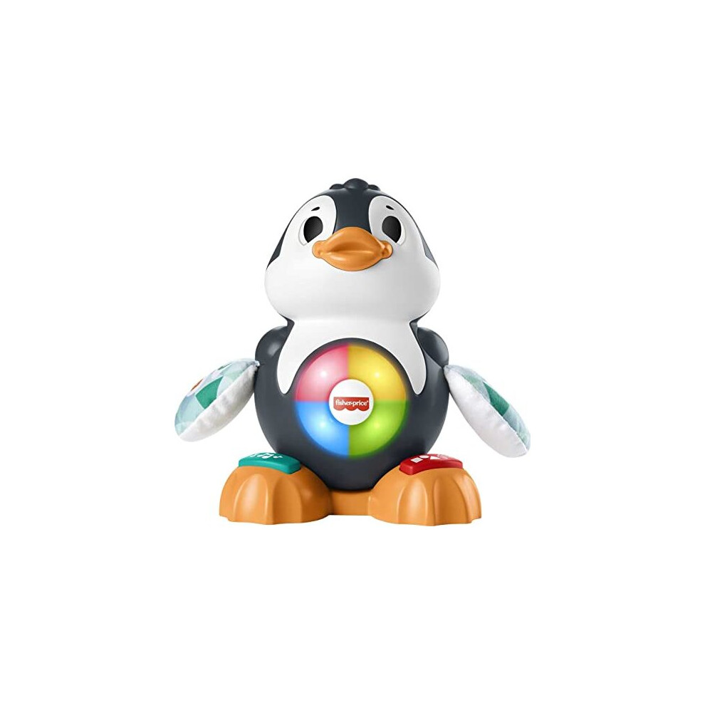 Fisher-Price Linkimals Interactive Musical Learning Toy For Babies And Toddlers With Lights And Motion, Cool Beats Penguin
