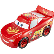 Disney Pixar cars Track Talkers Lightning McQueen Vehicle, 55-in Movie Talking Movie Toy with Sound Effects, collectible character car, gift for Kids