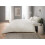 Sleepdown Duvet Set Quilt Cover Waffle Bedding Single Cream 2