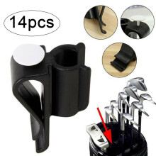 Golf Bag Clip Putter Clamp Holder Putting Club Ball Marker Organizer Durable