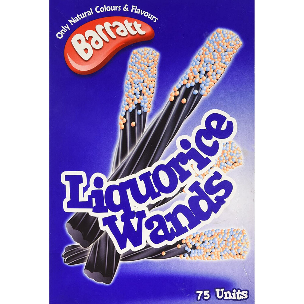 Barratt Liquorice Wands 16gm (20 Pieces)