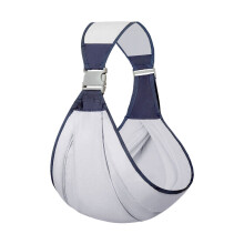 ( Grey) Baby Carrier Sling Wrap Front Holding Carrying Simple Bag Ergonomic