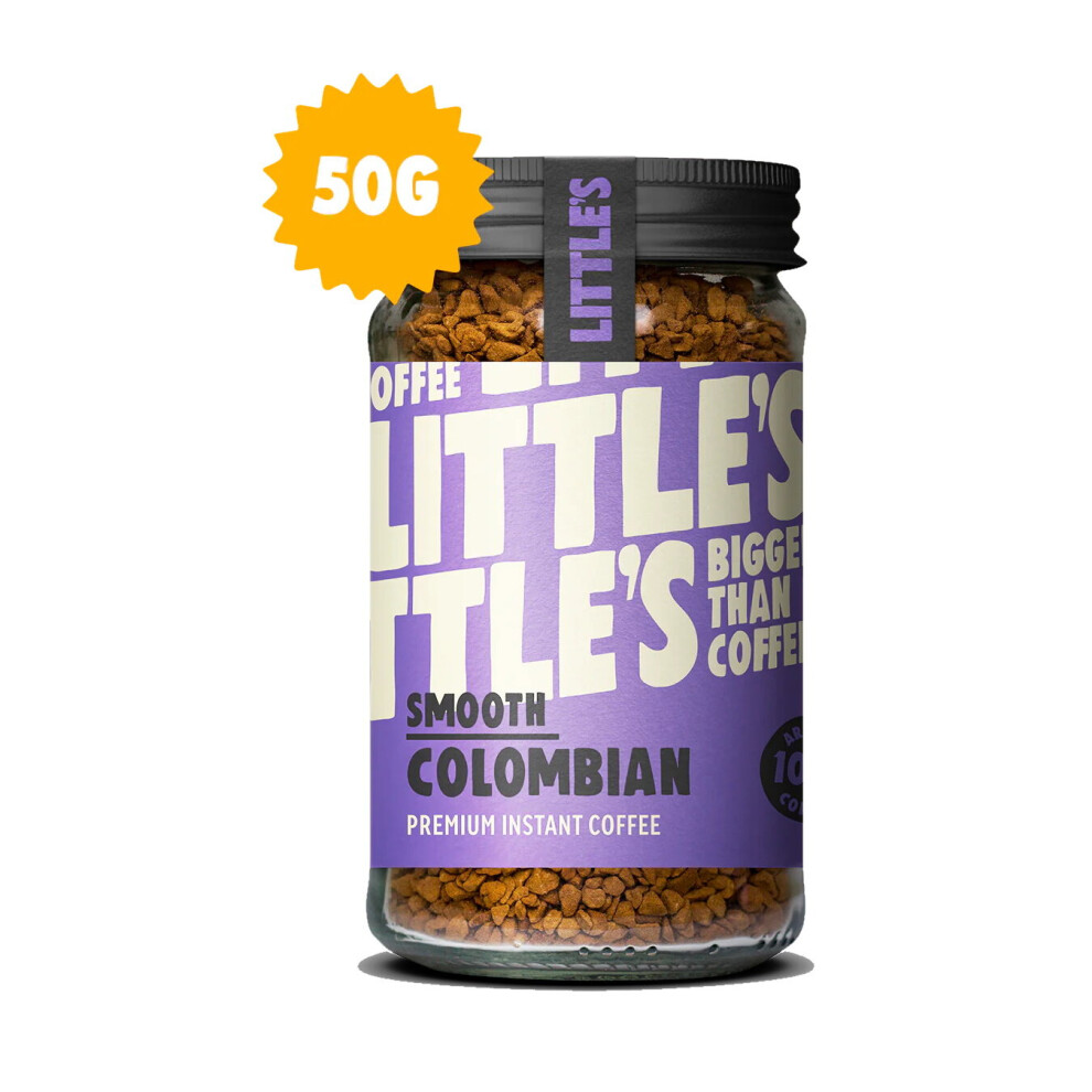 Littles Colombian Premium Instant Freeze-Dried Arabica Coffee 50g