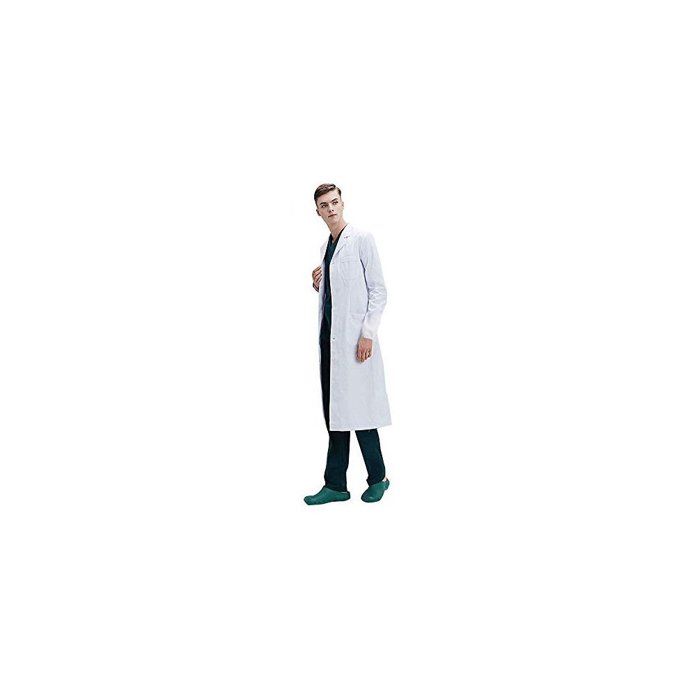 White Lab Coat Unisex Medical Doctors Warehouse Work Wear Coat